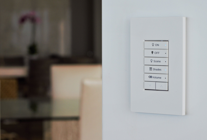 Smart home automation custom wall switch